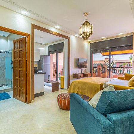 מרקש Le Jasmin - Appartement Authentique A Gueliz מראה חיצוני תמונה